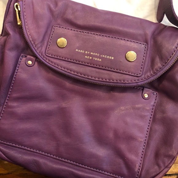 Marc by Marc Jacobs rare purple Natasha crossbody - Picture 2 of 7